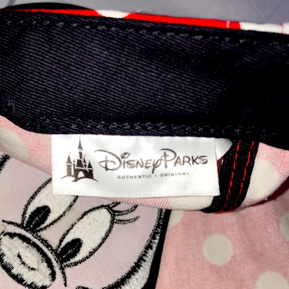 DISNEY PARKS Minnie Mouse Ears Polka Dot Hat Cap Embroidered XOXO TODDLER GIRL - Picture 5 of 12